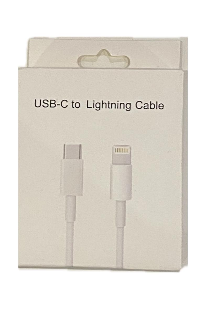 CABLE TELEPHONE PORTABLE 1,5M USB C VERS  LIGHTNING