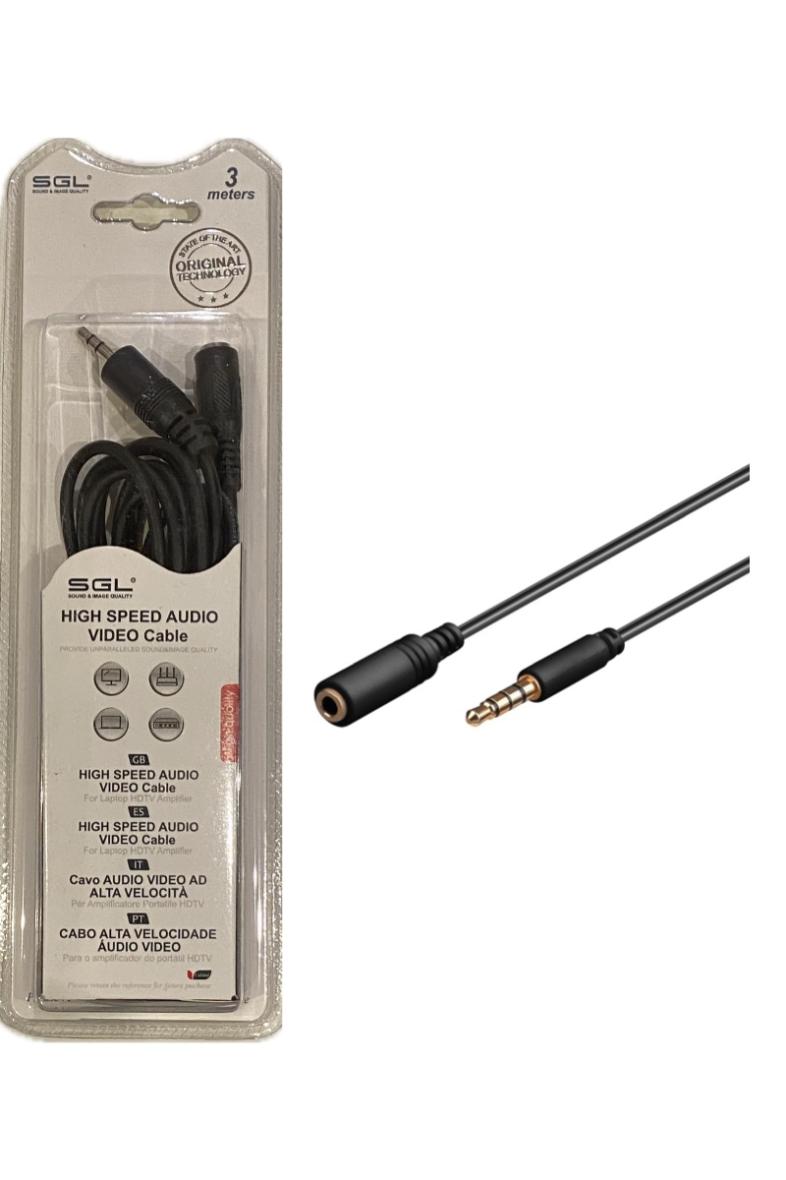 CABLE RALLONGE JACK 3M 402