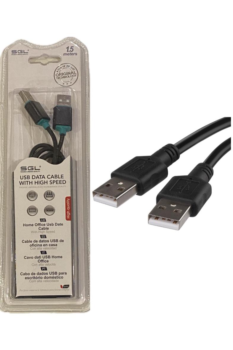 CABLE USB MALE AA 1.5M