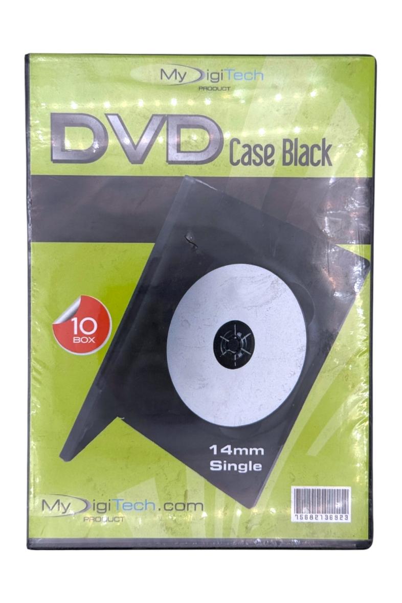BOITIER CD/DVD X10 Noir 'My DigiTech'