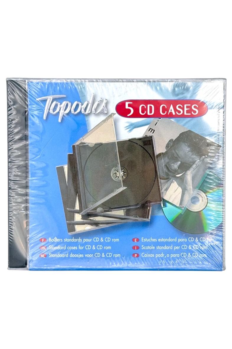 BOITIER CD/DVD X5 Standard 'Topodis'