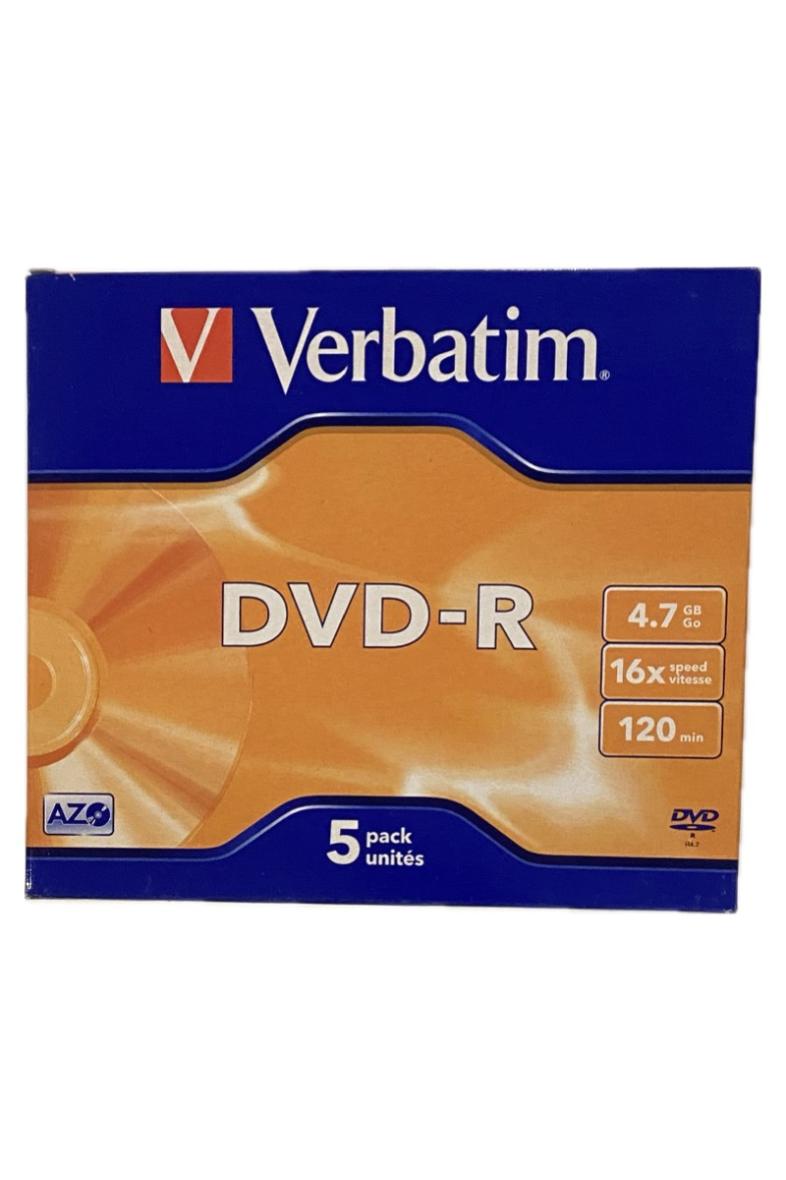 VERBATIM DVD -R X5