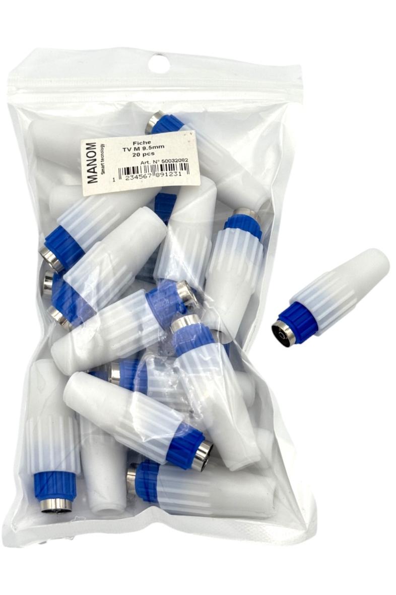 FICHE TV FEMELLE 9,5MM 32082
