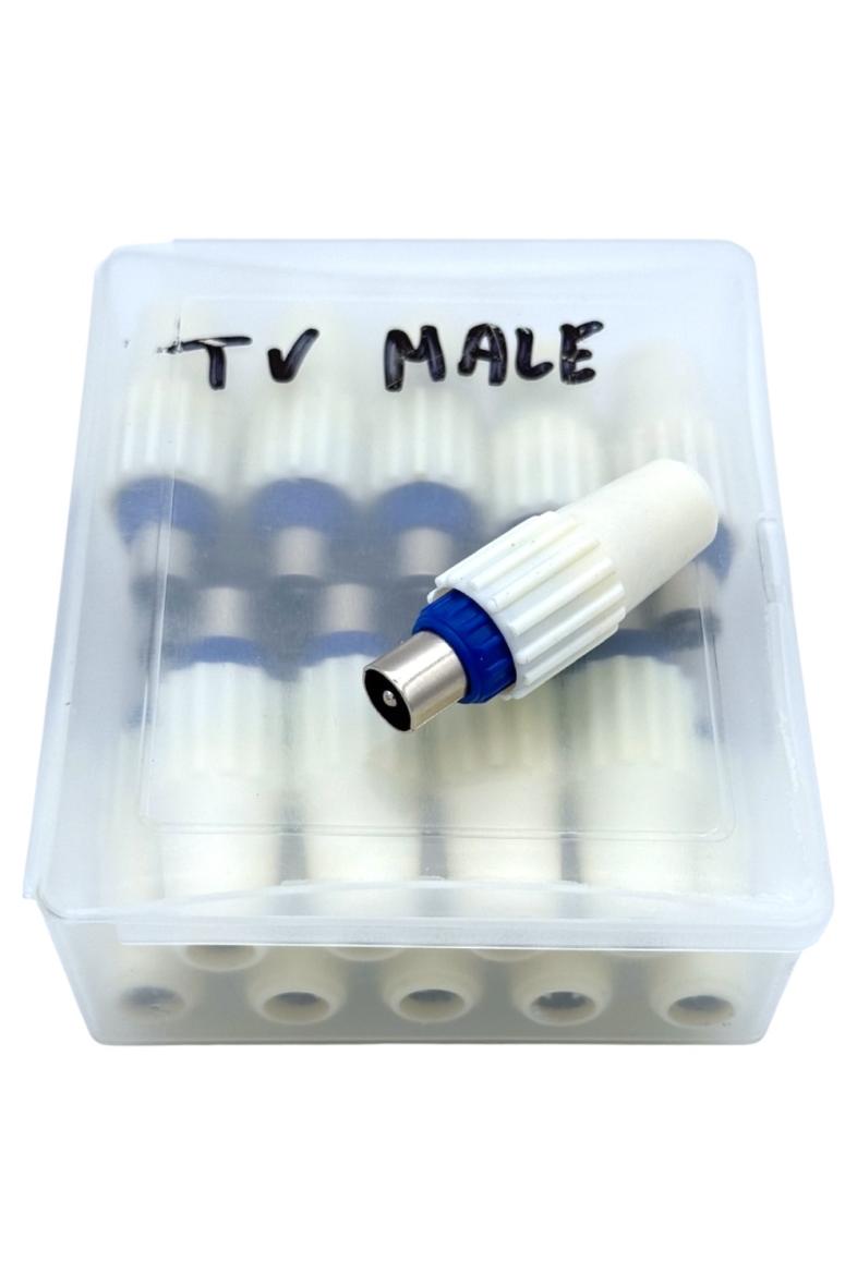 FICHE TV MALE 9,5MM
