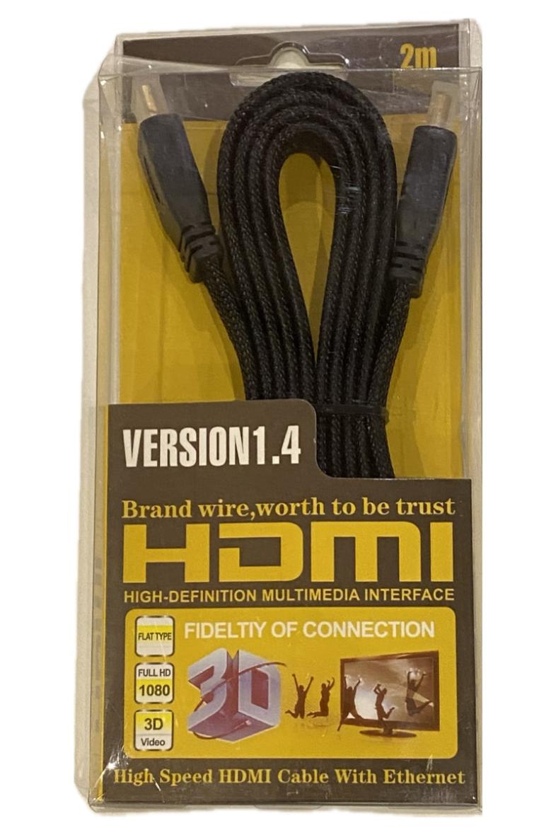 CABLE HDMI 2M 1.4 (plat)