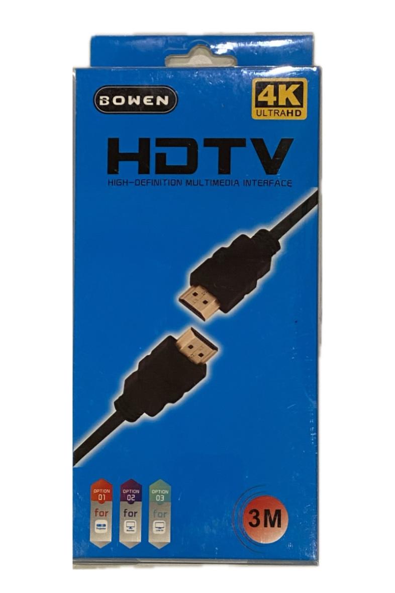 CABLE HDMI 3M 'bowen 4k'