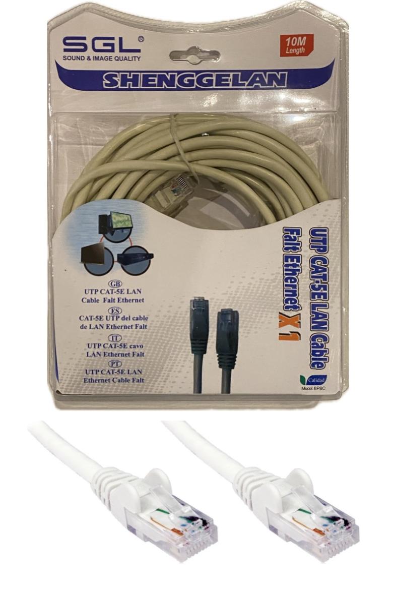 CABLE ETHERNET RJ45 10M
