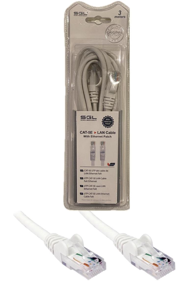 CABLE ETHERNET RJ45 3M