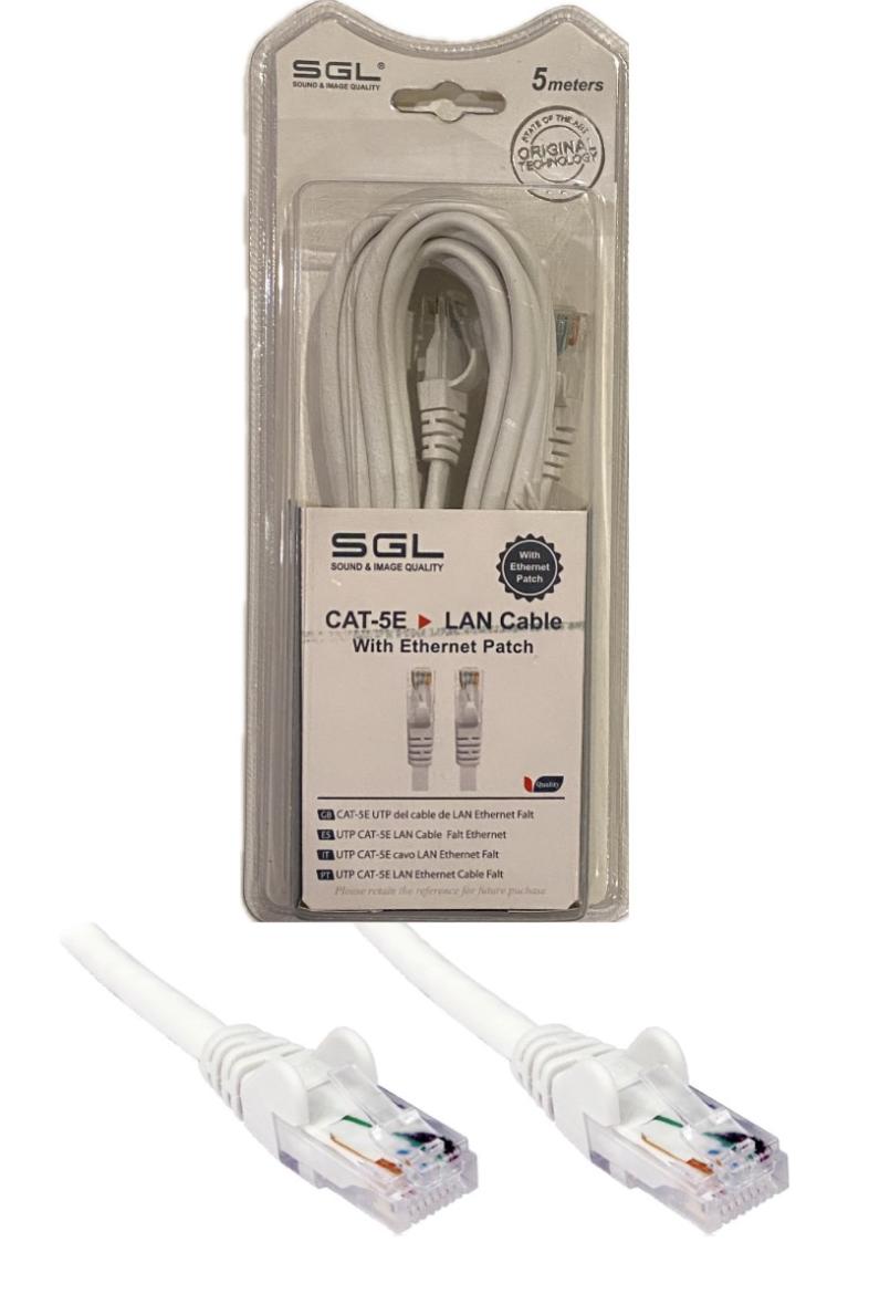 CABLE ETHERNET RJ45 5M