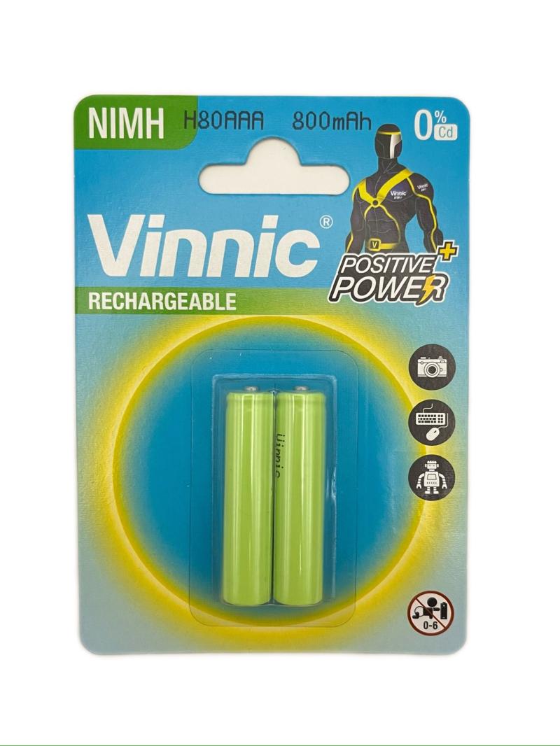 PILE RECHARGEABLE VINNIC HR3 X2
