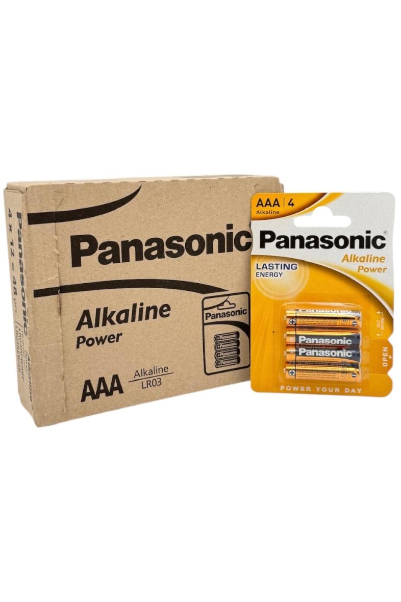 PANASONIC Pile ALKALINE LR3 AAA X4