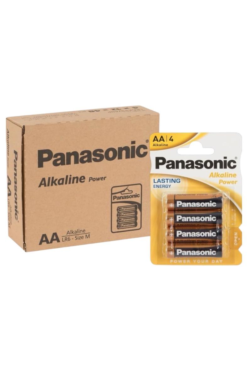 PANASONIC Pile ALKALINE LR6 AA X4