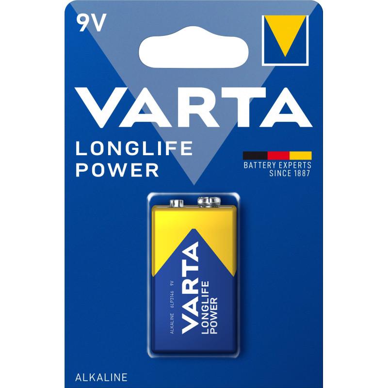 VARTA Pile Alcaline Longlife Power 9V