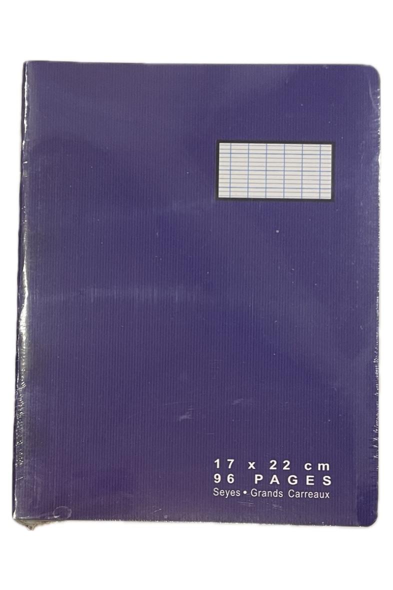 CAHIER 17X22