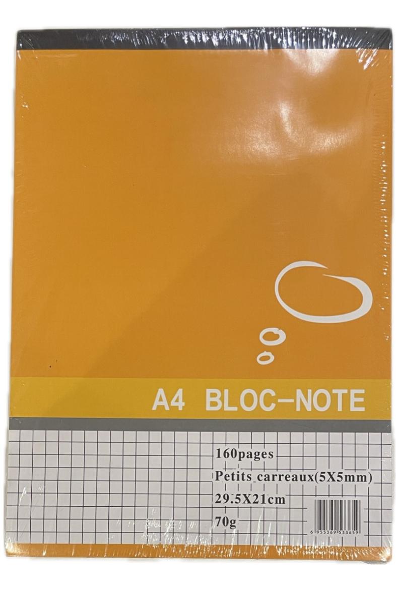 BLOC NOTE A4
