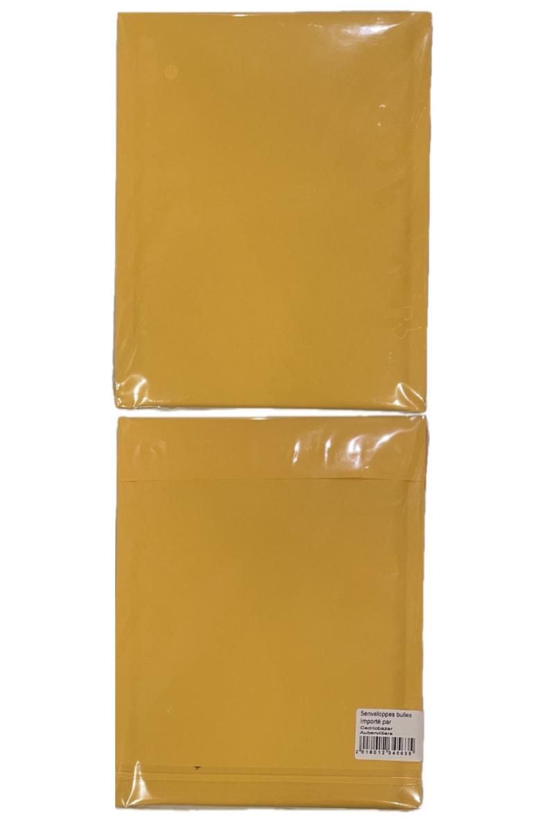 ENVELOPPE BULLE 18X26.5CM X5PCS