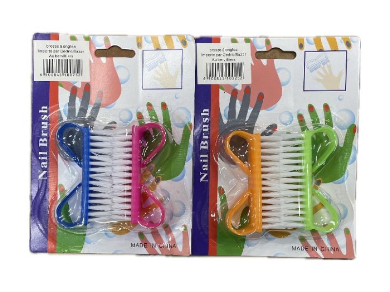 BROSSE ONGLE X2