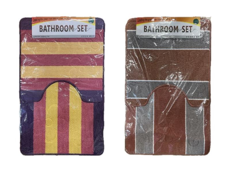 TAPIS SALLE DE BAIN Ensemble de 2pcs
