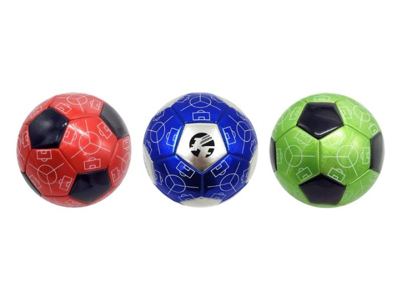 BALLON FOOT SIMILICUIR T5 COULEUR PENTAGONE