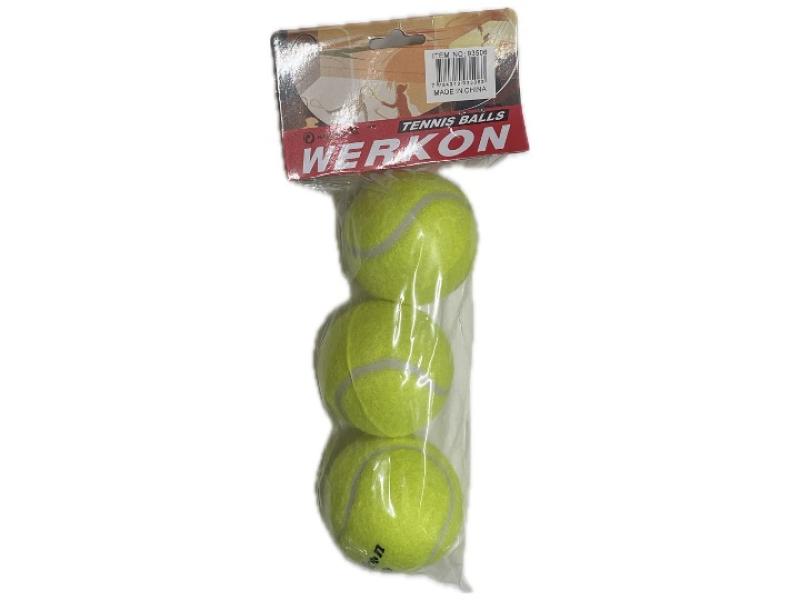 BALLE TENNIS X3 en sachet