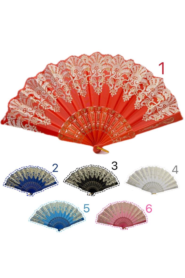 EVENTAIL plastique paillette