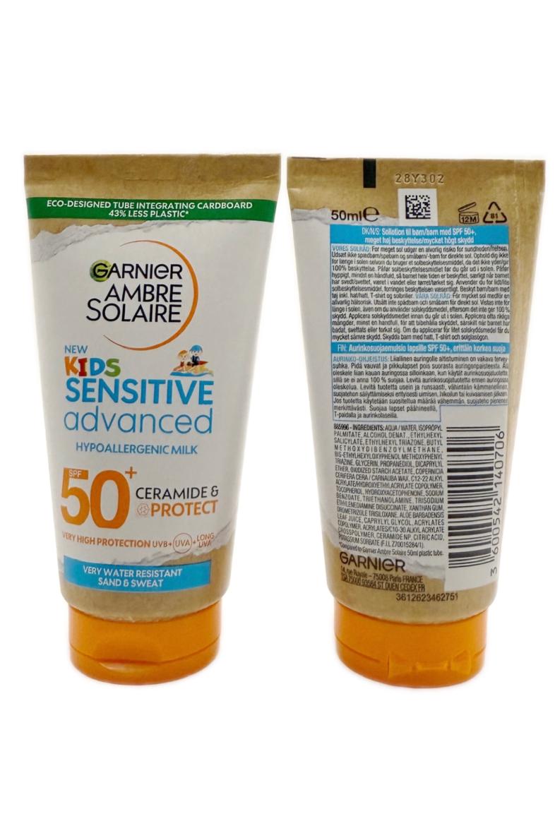GARNIER AMBRE SOLAIRE 50ML tube kids SPF50+