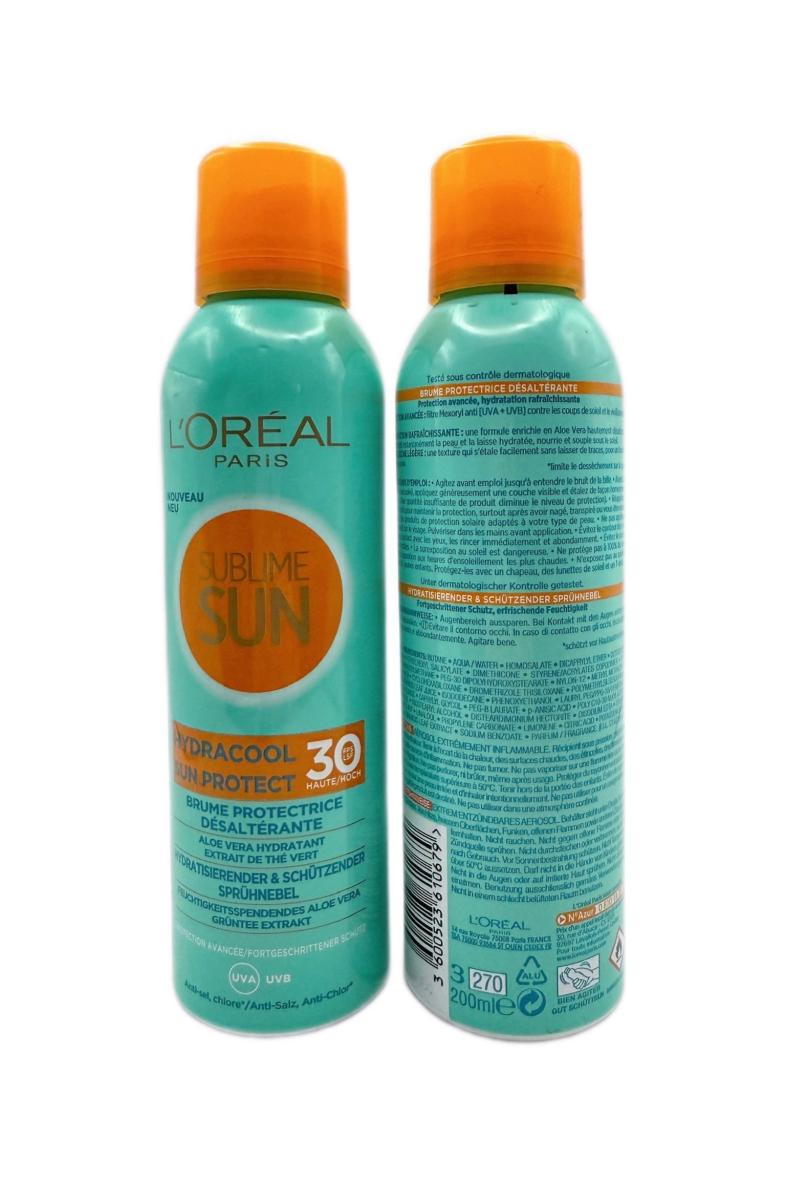 L'OREAL SOLAIRE 200ML brume protectrice SPF30+