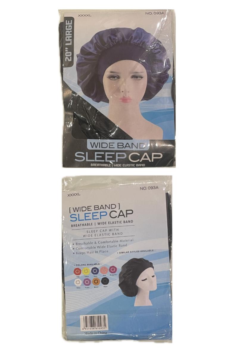 BONNET SATIN NOIR