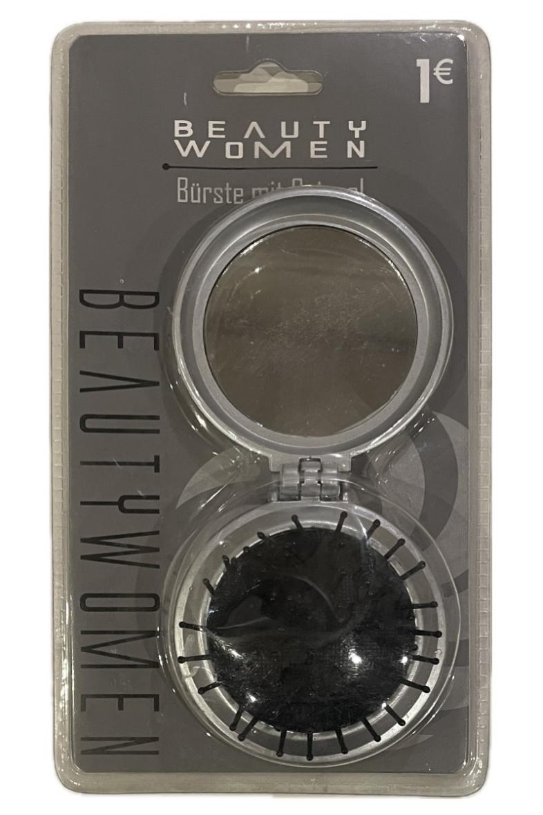 MIROIR POCHE + BROSSE