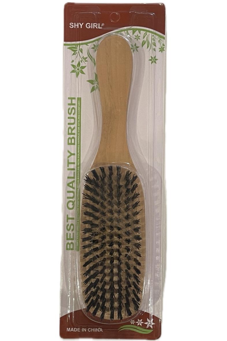 BROSSE CHEVEUX BOIS M04