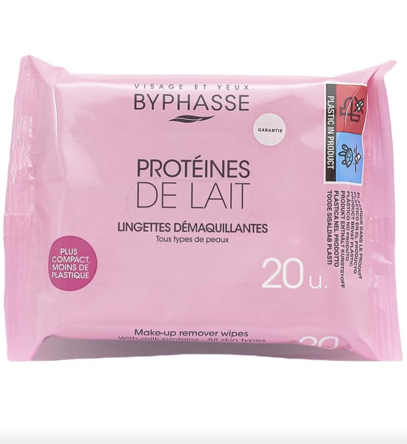 BYPHASSE LINGETTE DEMAQUILLANTE X20