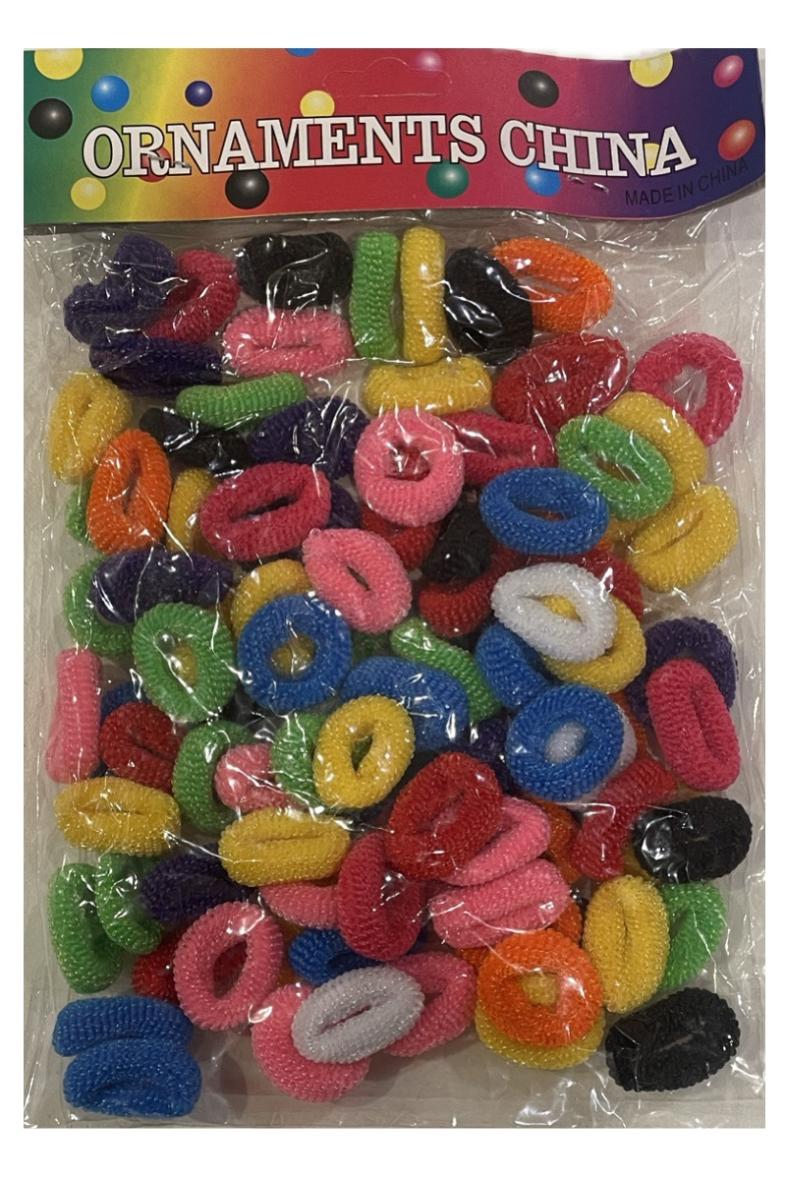 LOT CHOUCHOU COULEUR GRAND