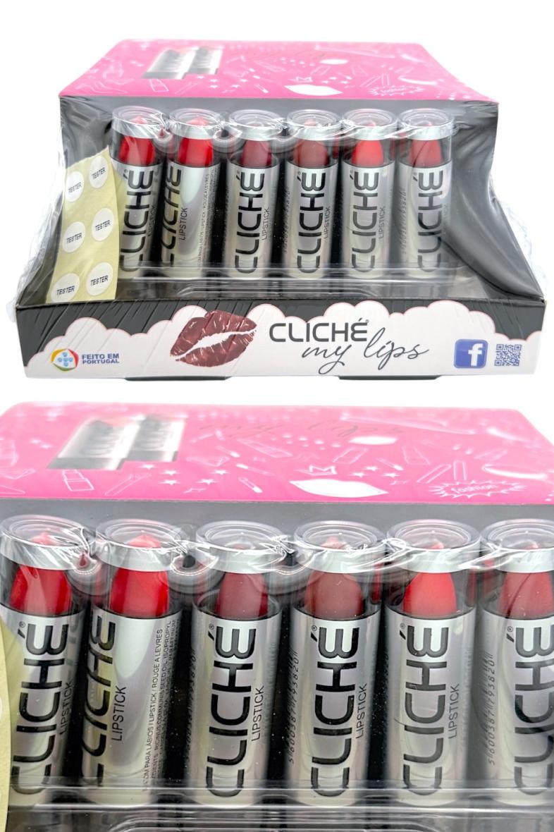 CLICHE ROUGE A LEVRES MIX 6 COULEURS 001
