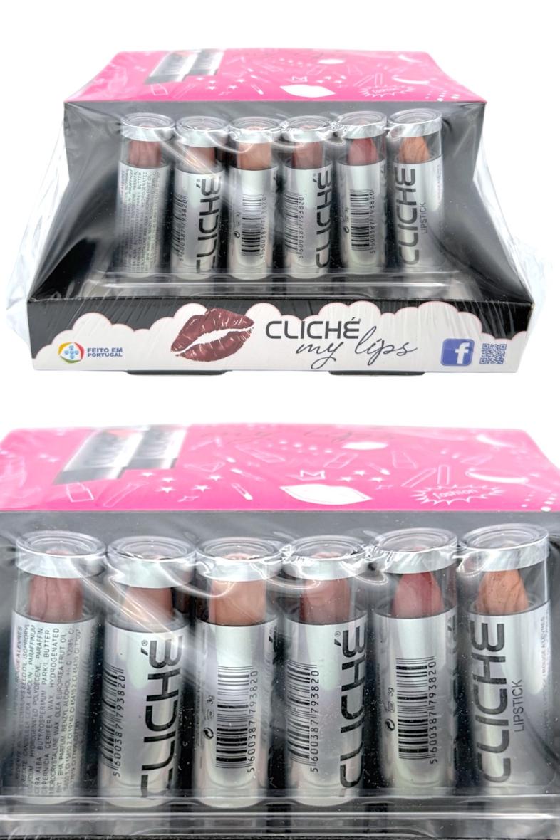 CLICHE ROUGE A LEVRES MIX 6 COULEURS 002