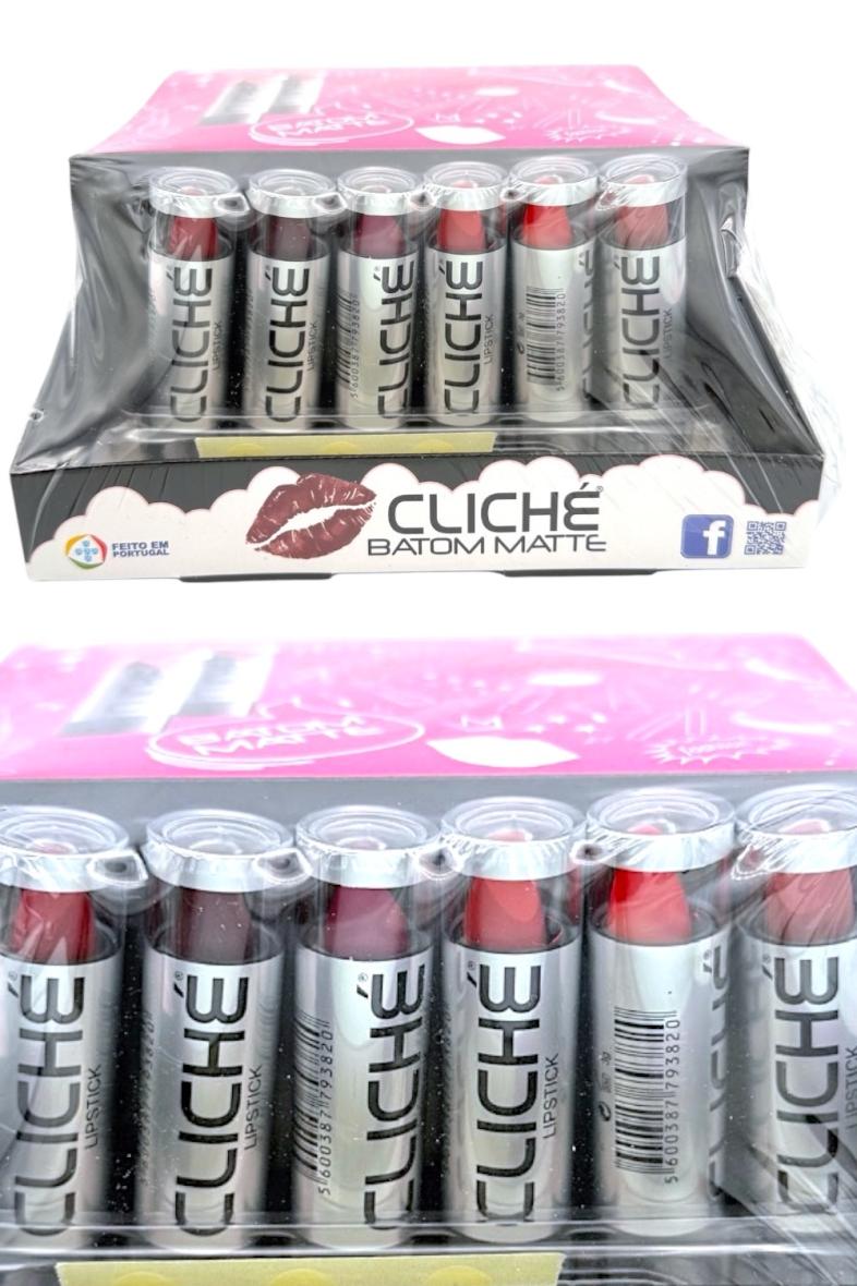 CLICHE ROUGE A LEVRES MIX 6 COULEURS MATE 005