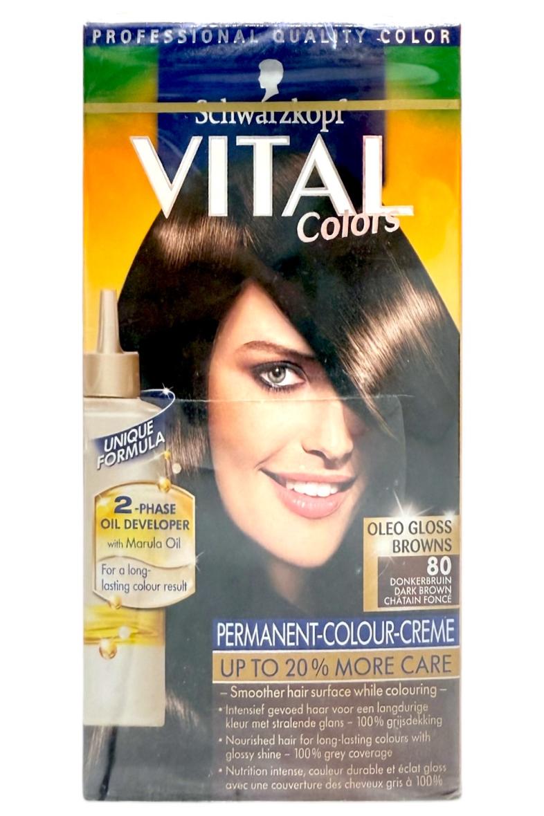 COLORATION VITAL 80 Chatain Foncé