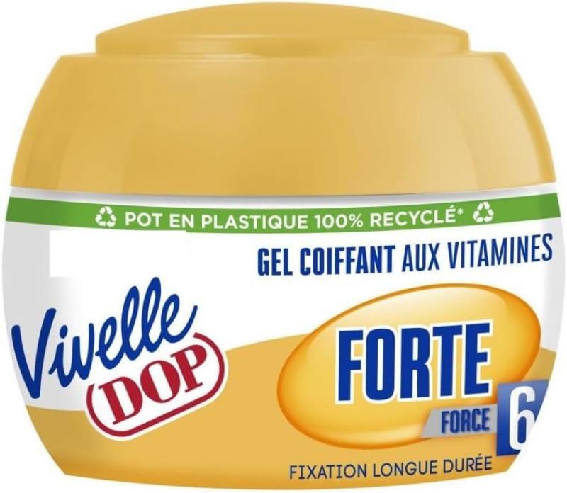 VIVELLE DOP GEL CHEVEUX 150ML FIXATION FORTE FORCE 6