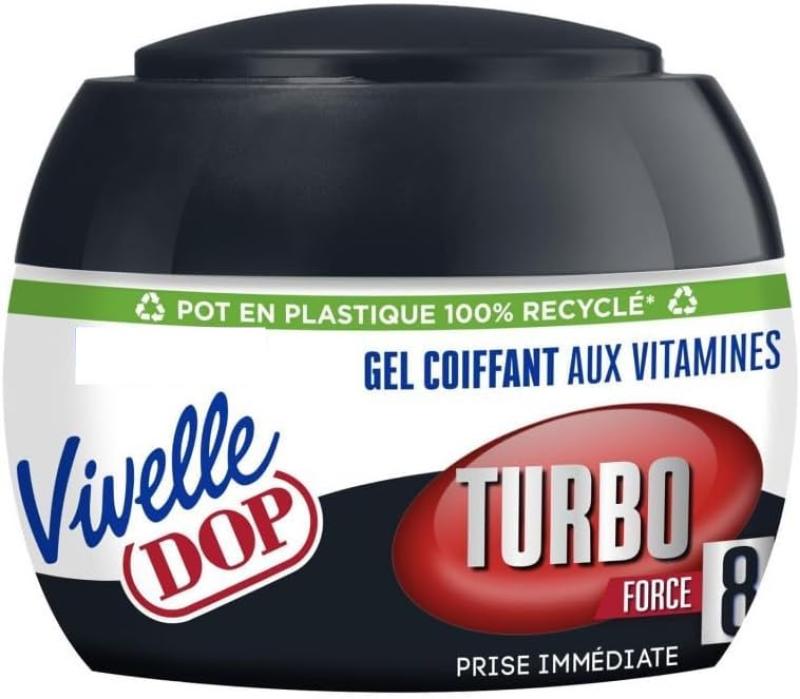 VIVELLE DOP GEL CHEVEUX 150ML TURBO FORCE 8