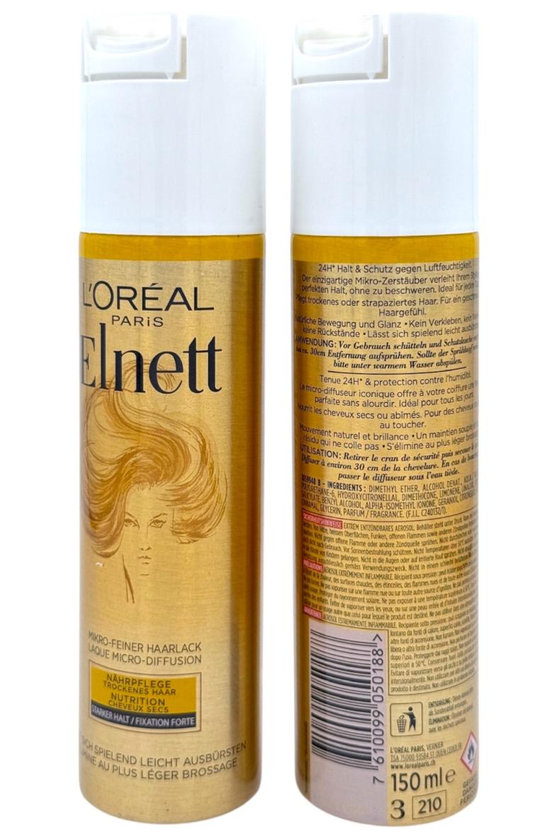 ELNETT LAQUE 150ML CHEVEUX SECS