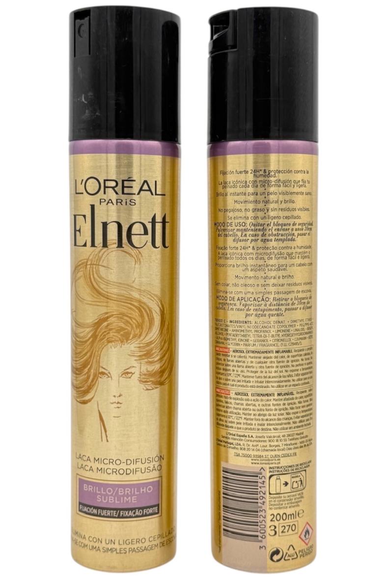 ELNETT LAQUE 200ML Eclat & Souplesse