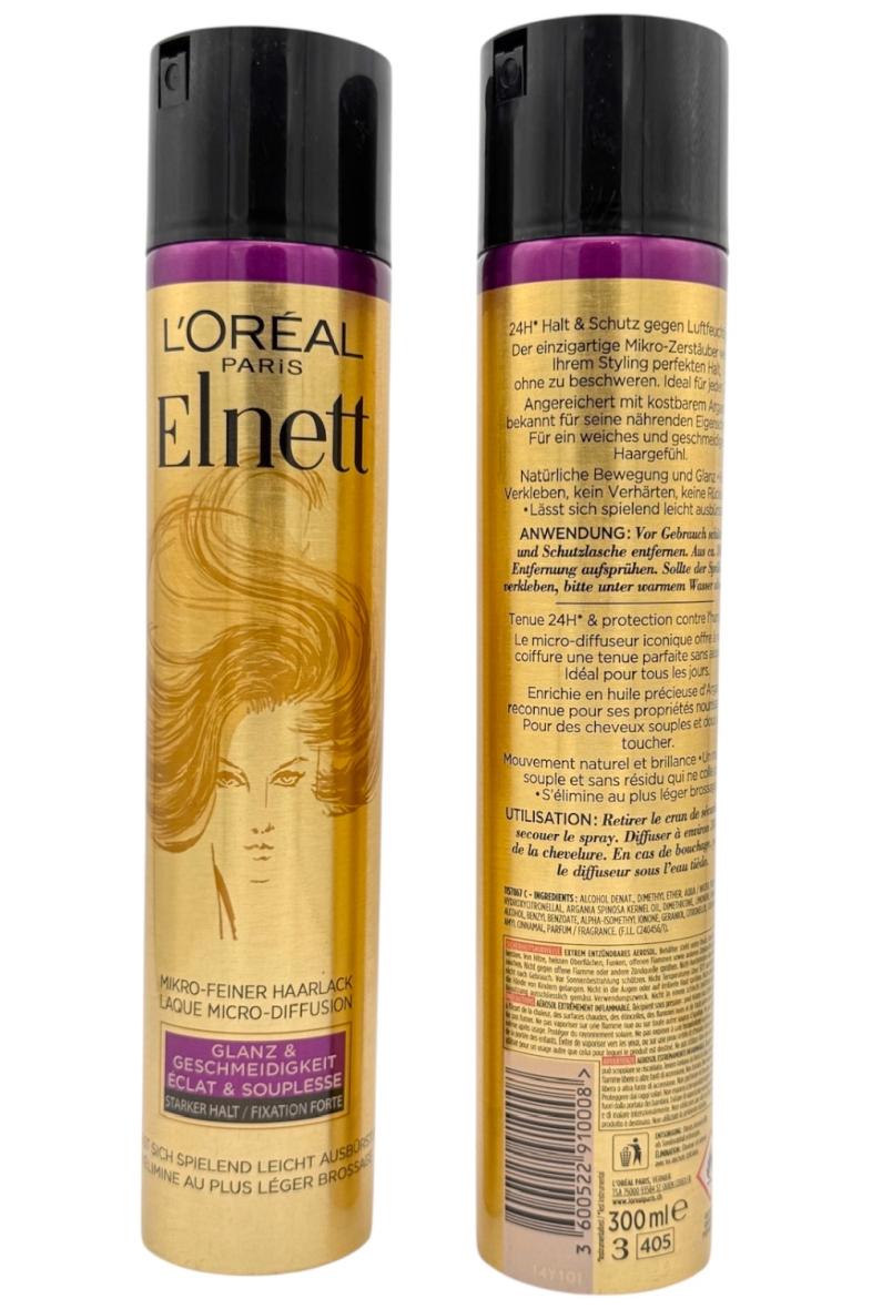 ELNETT LAQUE 300ML Eclat & Souplesse
