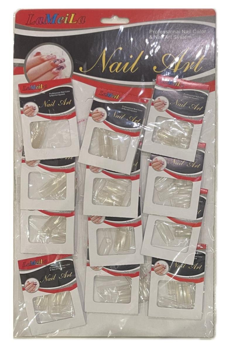 LOT FAUX ONGLE X12