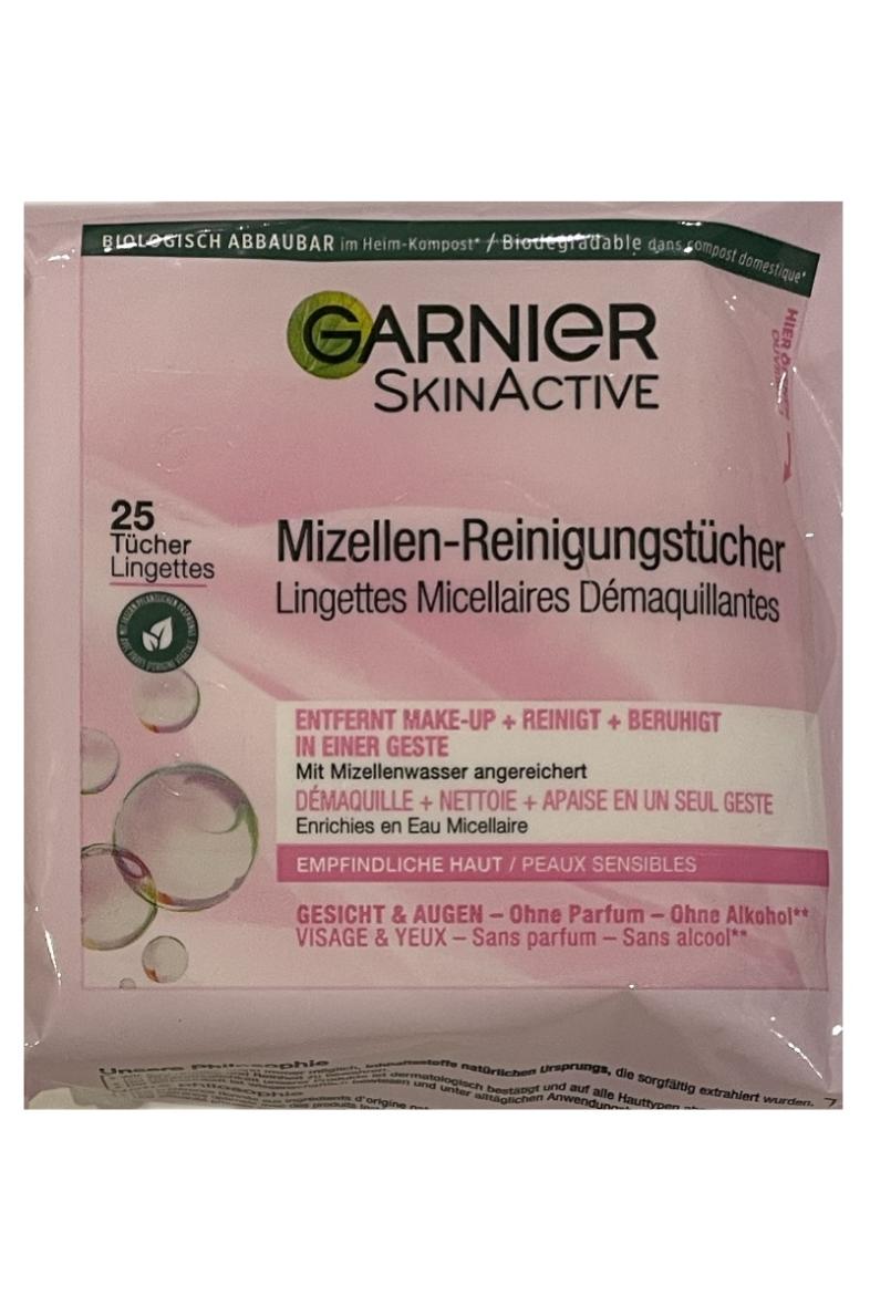 GARNIER LINGETTE DEMAQUILLANTE X25