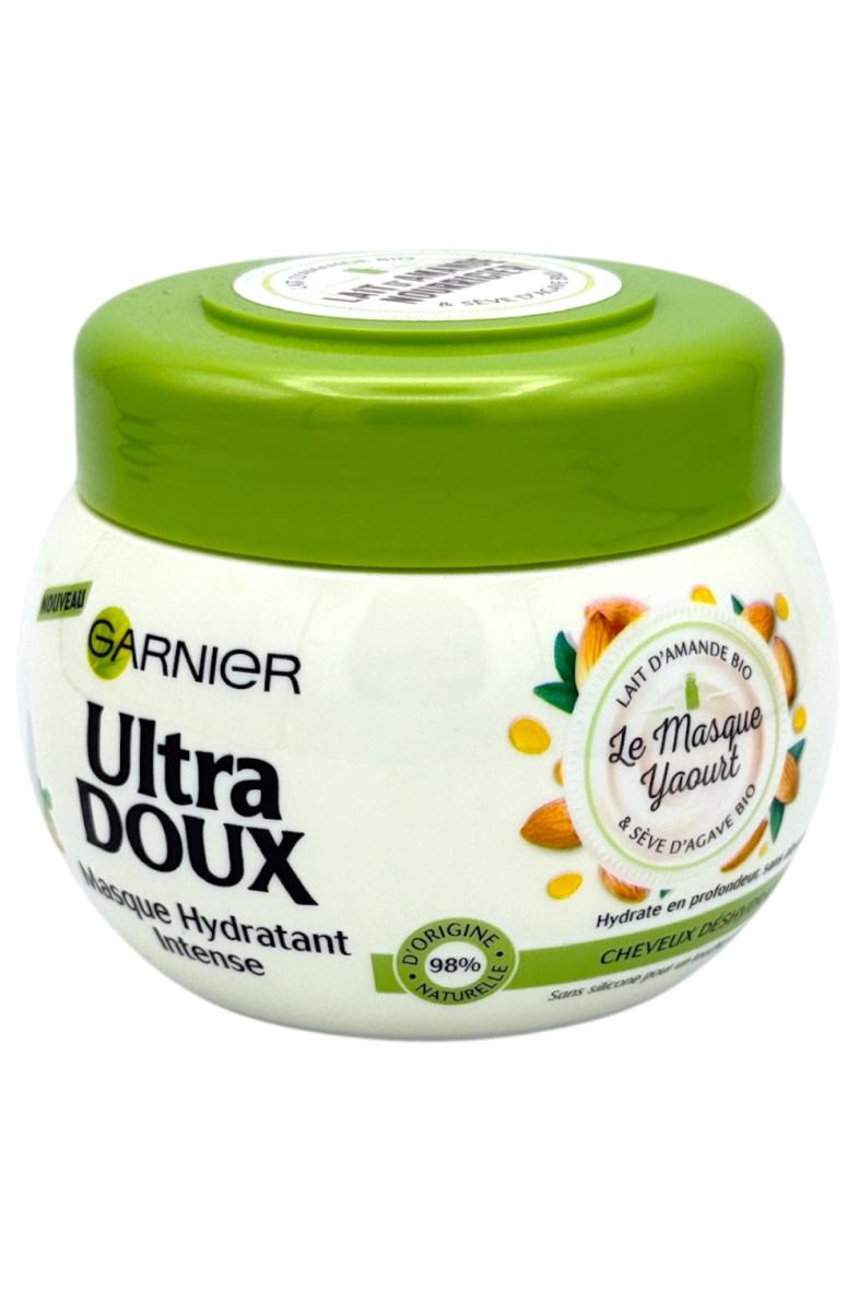 GARNIER Ultra Doux Masque Capillaire 300ML Cheveux Deshydraté lait d'amande