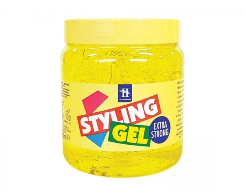 GEL CHEVEUX 500ML JAUNE EXTRA FORTE