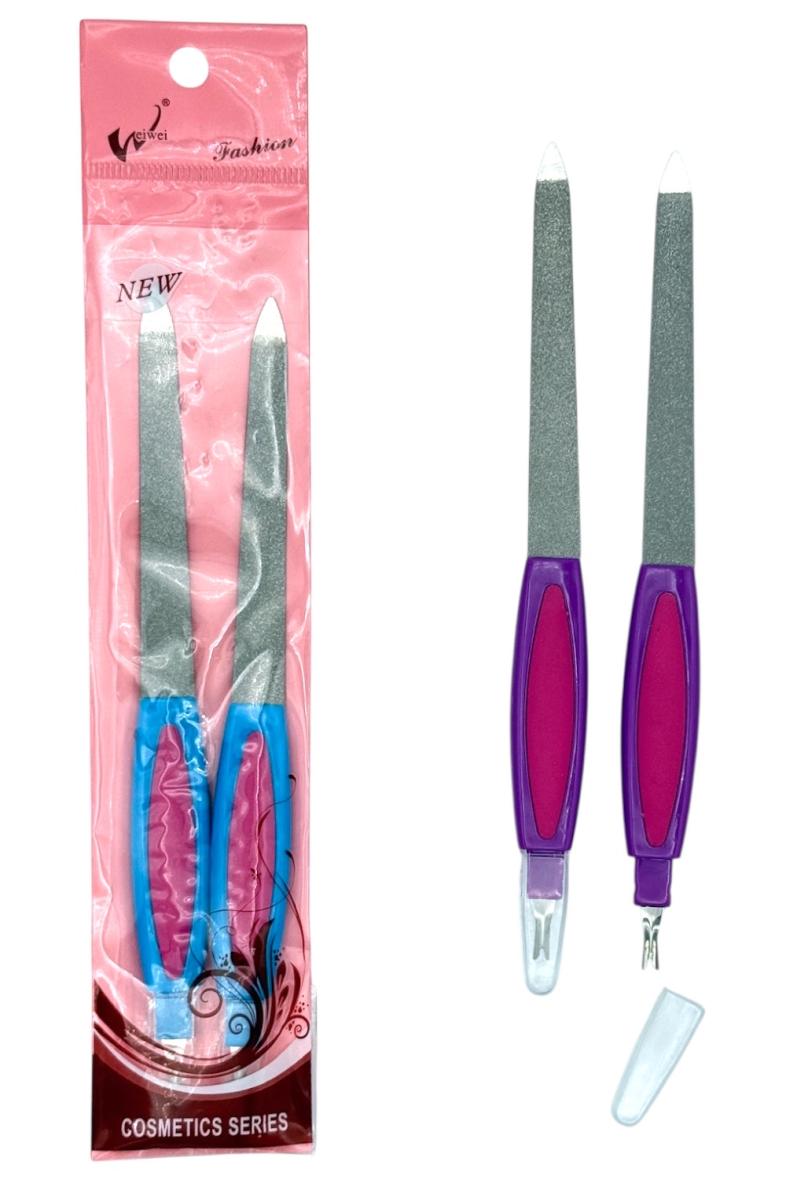 LIME A ONGLE METAL + CUTICULE X2PCS