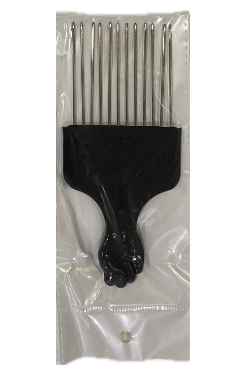 PEIGNE AFRO METAL