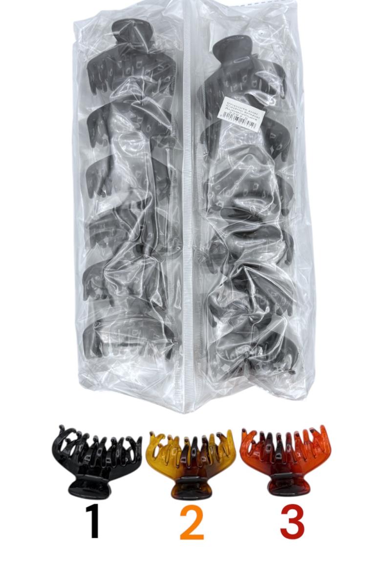 PINCE A CHEVEUX X12 FORME GRIFFE PETIT