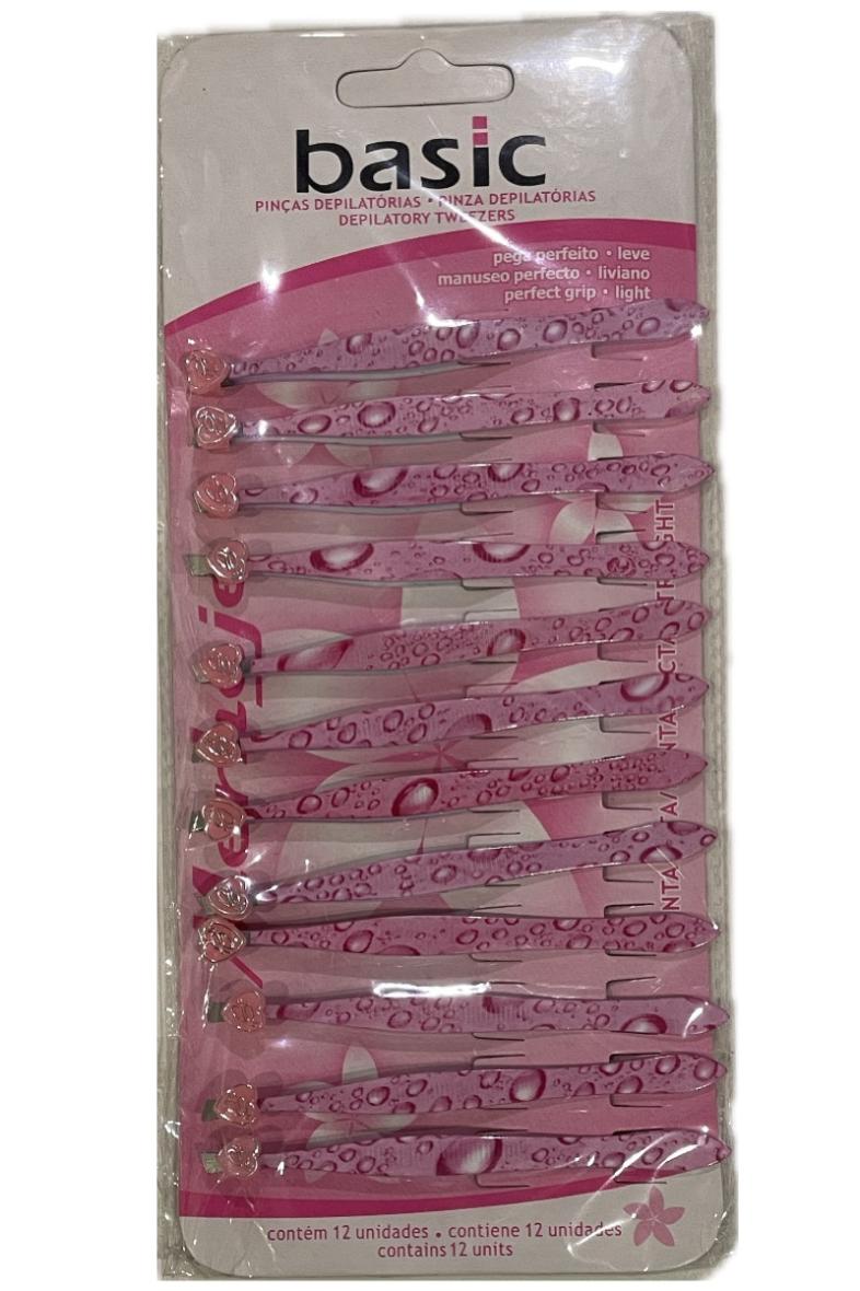PINCE A EPILER X12 MOTIF