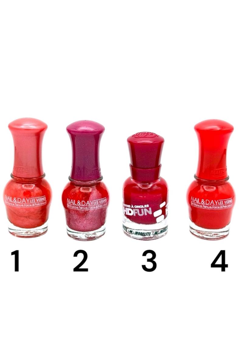 VERNIS A ONGLE ROUGE